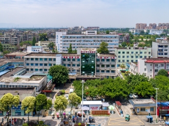 金彭西路院区航拍大景