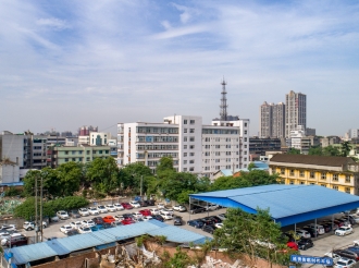 金彭西路院区航拍大景