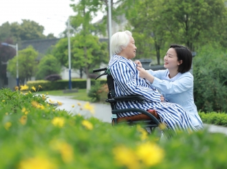 祥福院区后花园